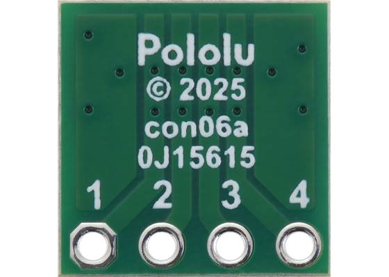 Breakout for JST SH-Style Connector, 4-Pin Male.
