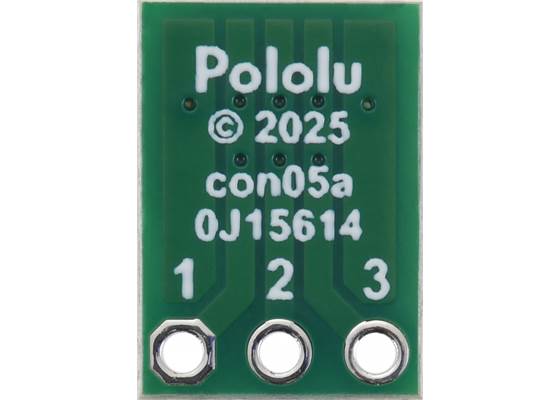 Breakout for JST SH-Style Connector, 3-Pin Male.