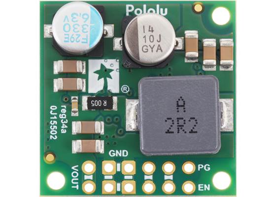 3.3V, 6A Step-Down Voltage Regulator D42V55F3, top view.