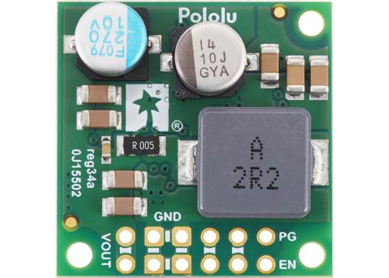 6V, 5.5A Step-Down Voltage Regulator D42V55F6, top view.