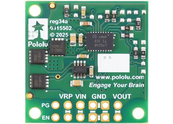 9V, 5A Step-Down Voltage Regulator D42V55F9, bottom view.