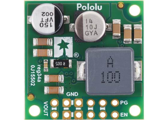 18V, 4A Step-Down Voltage Regulator D42V55F18, top view.