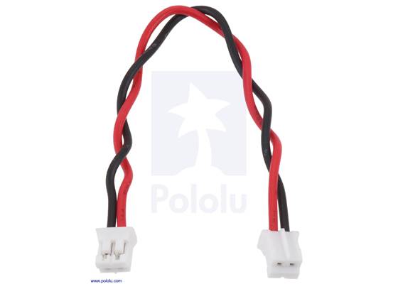 JST PH-Style Cable, 2-Pin, Female-Female, 10cm.
