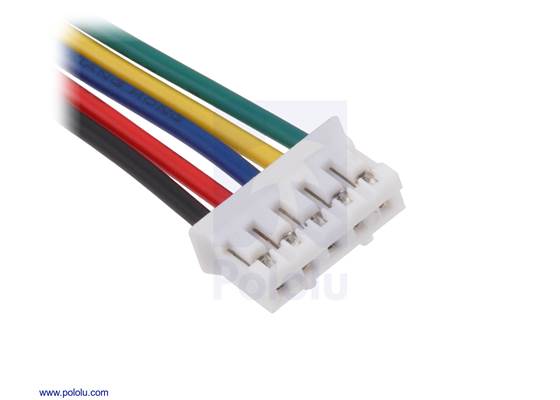 5-pin female JST PH-style connector.