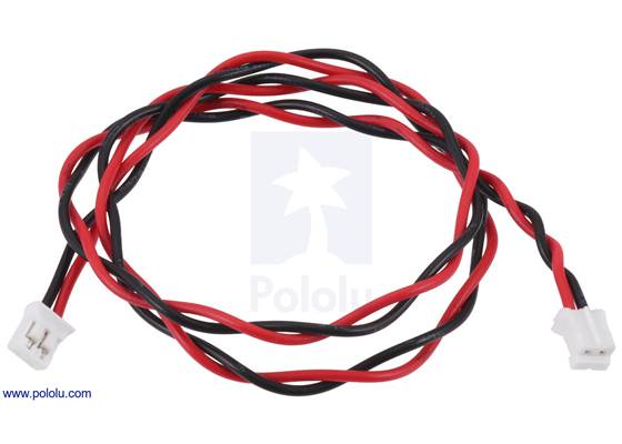 JST PH-Style Cable, 2-Pin, Female-Female, 40cm.