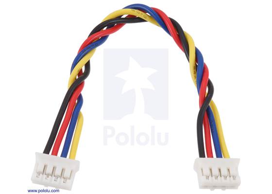 JST PH-Style Cable, 4-Pin, Female-Female, 10cm.