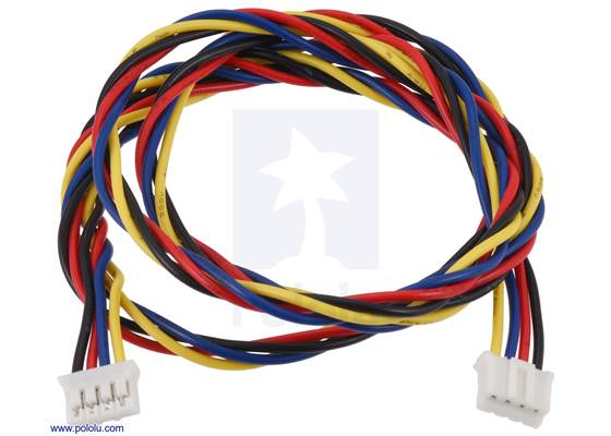 JST PH-Style Cable, 4-Pin, Female-Female, 63cm.