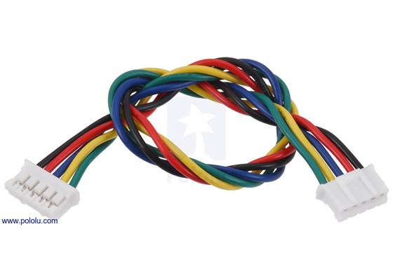 JST PH-Style Cable, 5-Pin, Female-Female, 16cm.