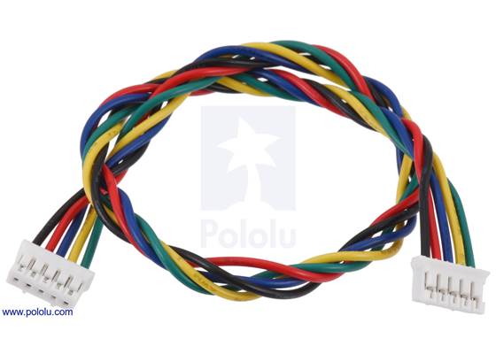JST PH-Style Cable, 5-Pin, Female-Female, 25cm.