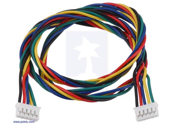 JST PH-Style Cable, 5-Pin, Female-Female, 63cm.