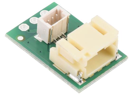 Breakout for JST PH-Style Connector, 3-Pin Male Side-Entry, with SH.