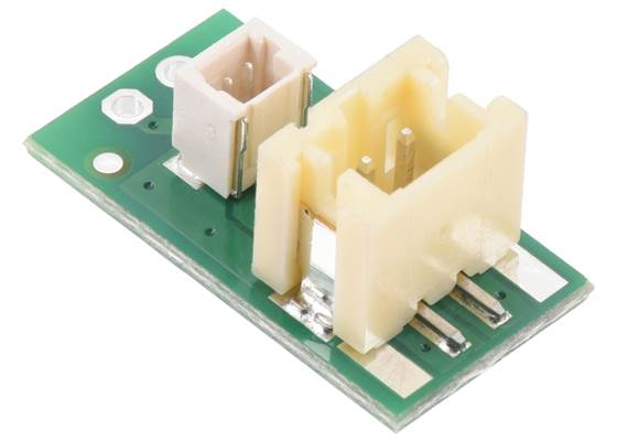 Breakout for JST PH-Style Connector, 2-Pin Male Top-Entry, with SH.