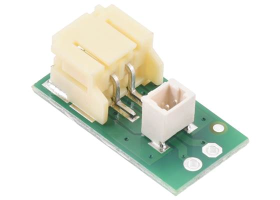 Breakout for JST PH-Style Connector, 2-Pin Male Side-Entry, with SH. (1)