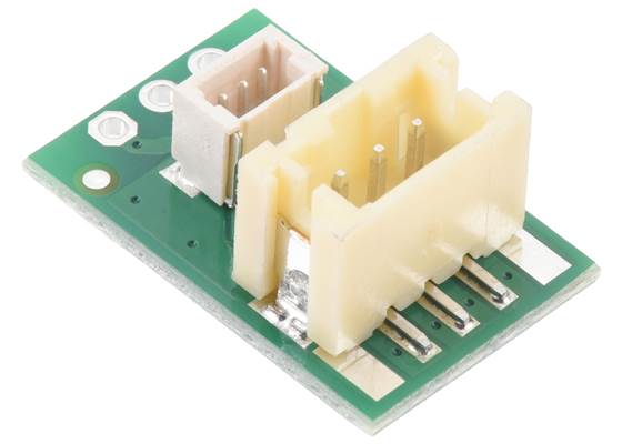 Breakout for JST PH-Style Connector, 3-Pin Male Top-Entry, with SH.