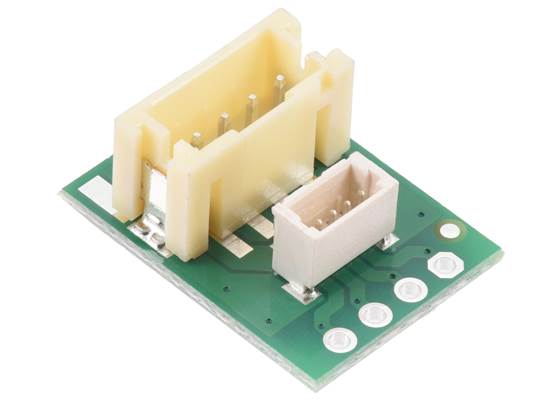 Breakout for JST PH-Style Connector, 4-Pin Male Top-Entry, with SH. (1)