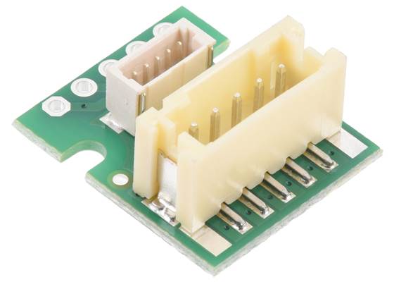 Breakout for JST PH-Style Connector, 5-Pin Male Top-Entry, with SH.