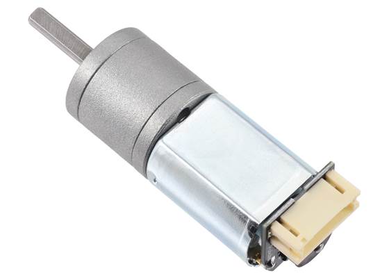 Magnetic Encoder with Top-Entry Connector assembled on a 20D mm Metal Gearmotor with Extended Motor Shaft. (1)