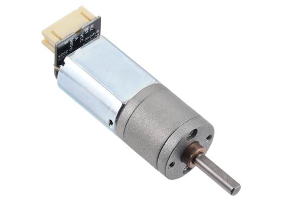 Magnetic Encoder with Top-Entry Connector assembled on a 20D mm Metal Gearmotor with Extended Motor Shaft. (2) (2)