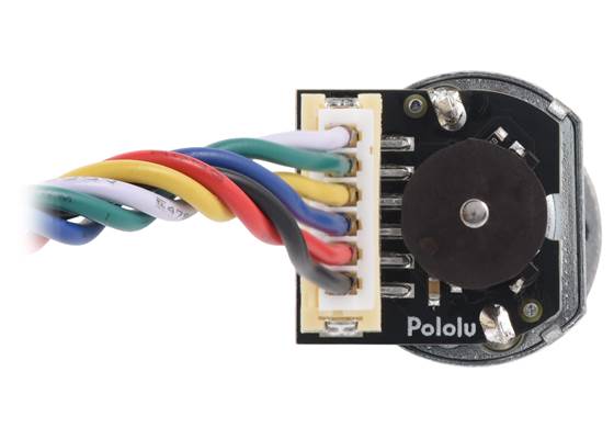 Magnetic Encoder with Top-Entry Connector assembled on a 20D mm Metal Gearmotor with Extended Motor Shaft (JST PH cable not included). (2) (2)