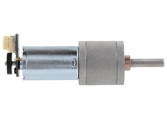 Magnetic Encoder with Side-Entry Connector assembled on a 20D mm Metal Gearmotor with Extended Motor Shaft. (3) (3)