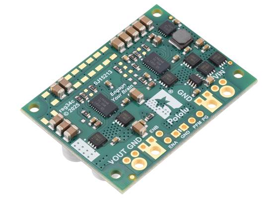 3.3V, 12A Step-Down Voltage Regulator D42V110F3, bottom view.