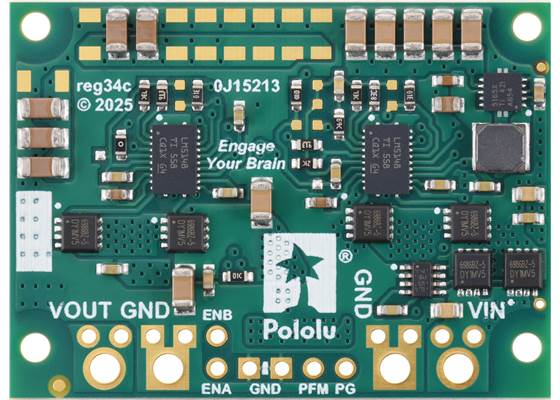 5.3V, 11A Step-Down Voltage Regulator D42V110F5.3, bottom view. (1)