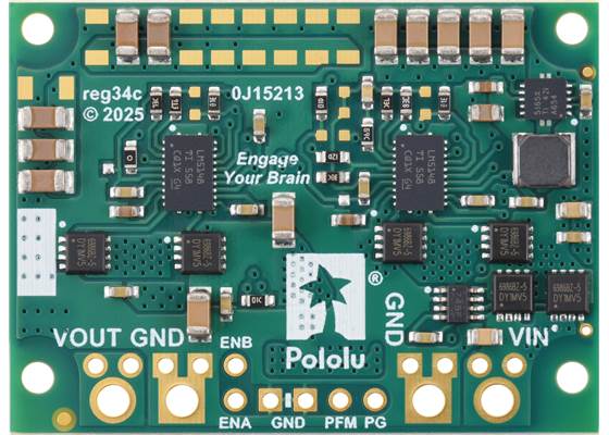 6V, 11A Step-Down Voltage Regulator D42V110F6, bottom view. (1)