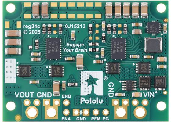 8.4V, 10A Step-Down Voltage Regulator D42V110F8, bottom view. (1)