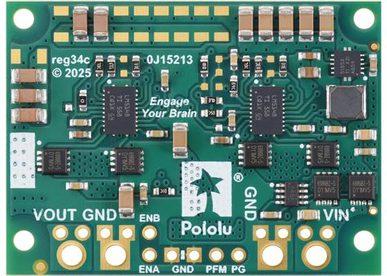 18V, 8A Step-Down Voltage Regulator D42V110F18, bottom view. (1)