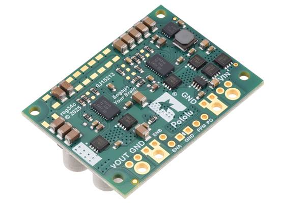 24V, 8A Step-Down Voltage Regulator D42V110F24, bottom view.