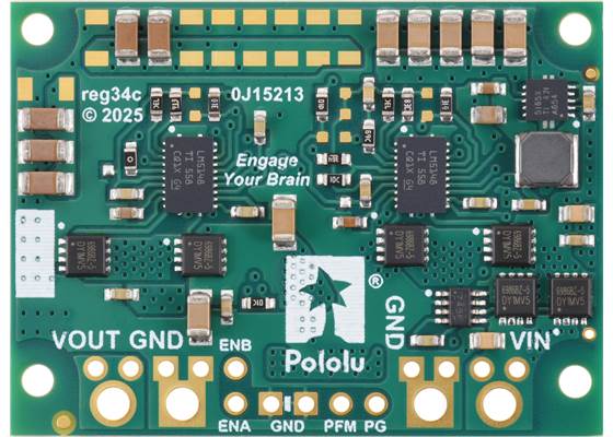 24V, 8A Step-Down Voltage Regulator D42V110F24, bottom view. (1)