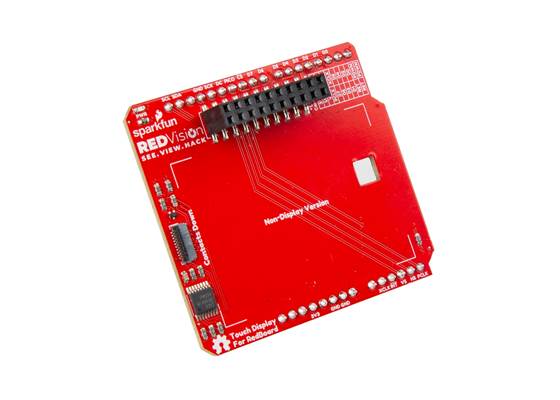 SparkFun Red Vision Touch Display for RedBoard (Without Display)