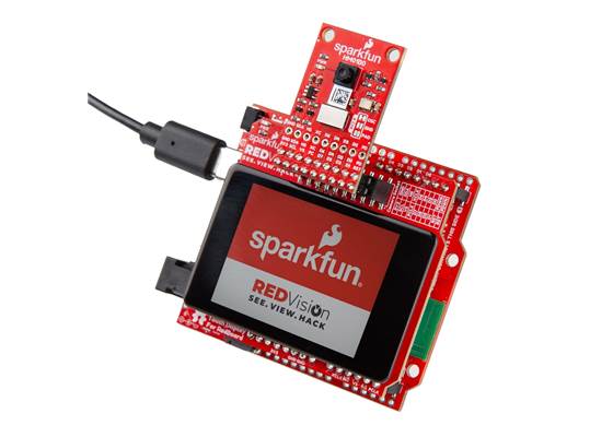SparkFun Red Vision Touch Display for RedBoard (5)