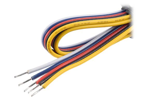 Unterminated wire ends for Glideforce GF01 micro linear actuators with feedback.