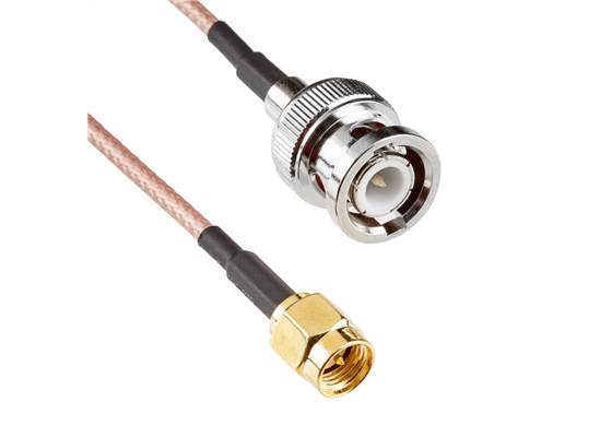SMA to BNC Male Cable - 1m (RG316) (2)