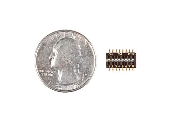 DIP Switch - 8 Position (SMD) (3)