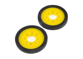 Precision Disc Wheel - 2" (Yellow, 2 Pack)