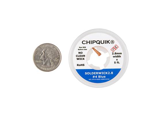 Solder Wick #4 Blue - No Clean (3)