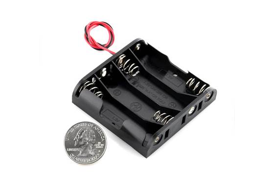 Battery Holder - 4xAA Square (3)