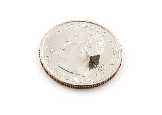 Magnet Square - 0.125" (2)