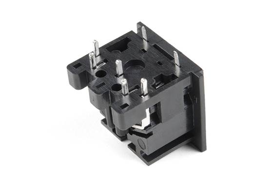 MIDI Connector - Female Right Angle (2)
