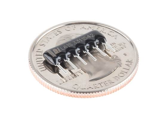 Resistor Network - 330 Ohm (6-pin bussed) (2)