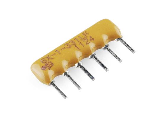 Resistor Network - 330 Ohm (6-pin bussed) (3)