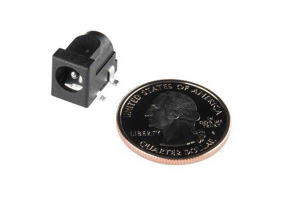 DC Barrel Power Jack/Connector (SMD) (2)
