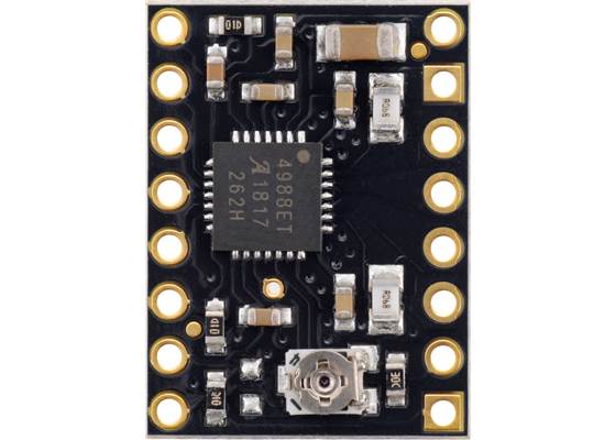 A4988 stepper motor driver carrier, Black Edition.