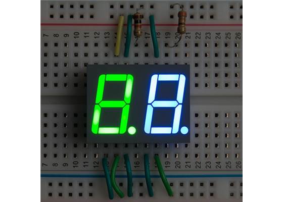 Dual 7-Segment Display - LED (RGB) (4)