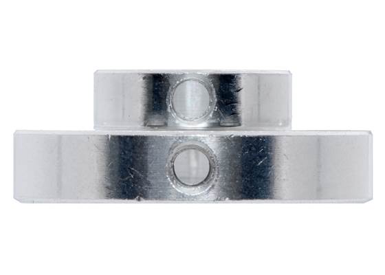 Pololu Universal Aluminum Mounting Hub for 8mm Shaft, M3 Holes. (2) (2)
