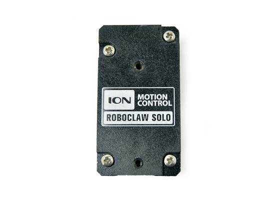 RoboClaw Solo 30A or Solo 60A Motor Controller, bottom view.