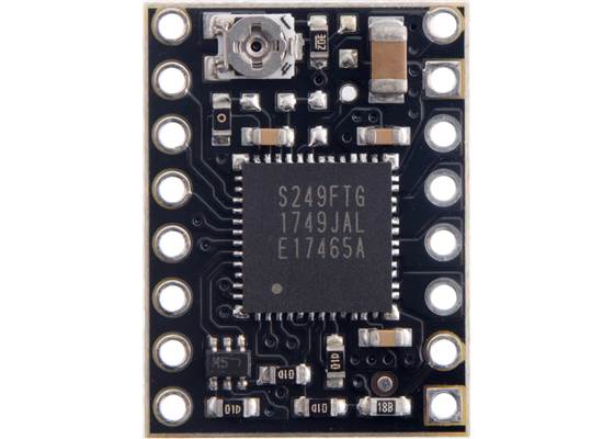 TB67S249FTG Stepper Motor Driver Compact Carrier (top view).