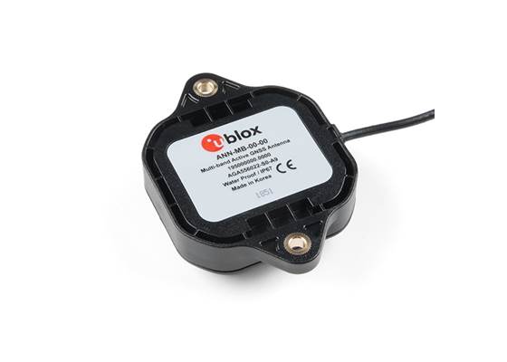 GNSS L1/L2 Multi-Band Magnetic Mount Antenna - 5m (SMA) (3)